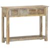 vidaXL Table console 100x30x76 cm Bois de manguier massif