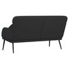 vidaXL Banc Noir 110x76x80 cm Similicuir