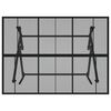 vidaXL Table de jardin pliable anthracite 110x80x72 cm maille d'acier