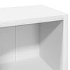 vidaXL Armoires &agrave; CD 2 pcs Blanc 21x16x93,5 cm Agglom&eacute;r&eacute;