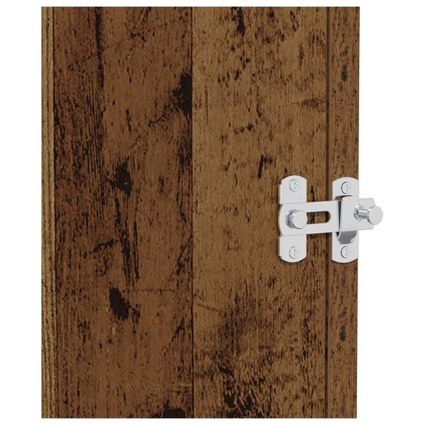 vidaXL Verrou de porte 12 pcs Argent&eacute; 70 x 8 mm Acier