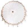 vidaXL Parasol balinais Cr&egrave;me 185 x 185 x 260 cm