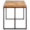 vidaXL Table à dîner 160x70x76 cm Bois massif d'acacia et de manguier