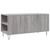 vidaXL Table basse sonoma gris 102x44,5x50 cm bois d'ingénierie
