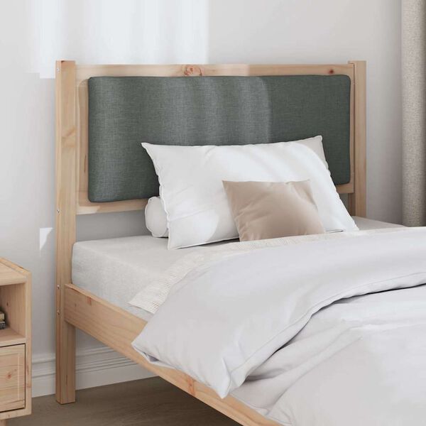 vidaXL T&ecirc;te de lit Autre Marron 100 cm Bois massif en pin