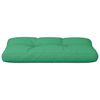 vidaXL Coussin de palette vert 70x40x12 cm tissu