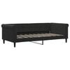 vidaXL Lit de repos sans matelas noir 90x190 cm velours