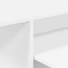 vidaXL Table console Blanc 91,5 x 35 x 38,5 cm Bois d'ing&eacute;nierie