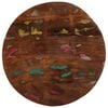 vidaXL Dessus de table &Oslash; 60x2,5 cm rond bois massif de r&eacute;cup&eacute;ration