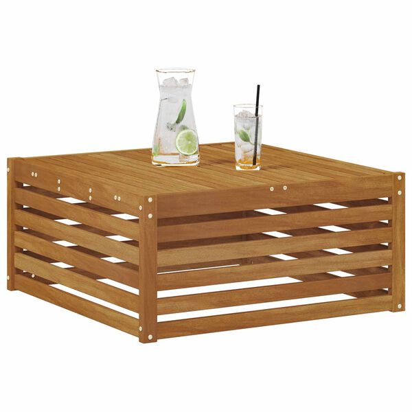 vidaXL Canap&eacute; d'ext&eacute;rieur extr&eacute;mit&eacute; Naturel 115 x 83 x 73 cm