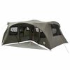 vidaXL Tente familiale avec auvent imperm&eacute;able 6 personne Vert arm&eacute;e