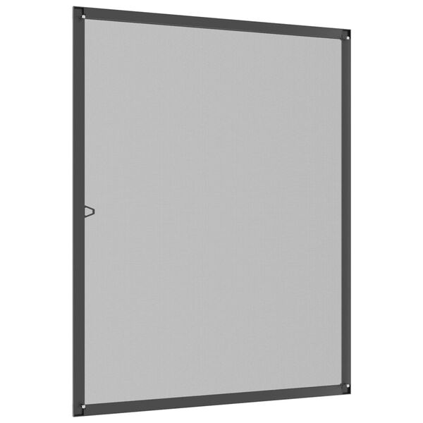 vidaXL Moustiquaire pour fen&ecirc;tres Anthracite 80x100 cm