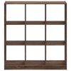 vidaXL Biblioth&egrave;que ch&ecirc;ne marron 102x32x108 cm bois d'ing&eacute;nierie