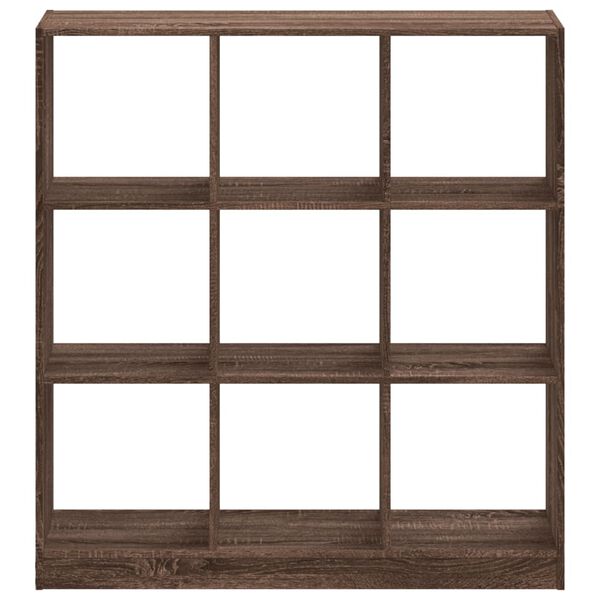 vidaXL Biblioth&egrave;que ch&ecirc;ne marron 102x32x108 cm bois d'ing&eacute;nierie