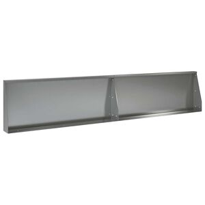 vidaXL Mur de sout&egrave;nement 2 pc 100 x 12 x 40 cm Acier galvanis&eacute;