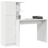 vidaXL Bureau 2 pcs Blanc