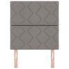 vidaXL T&ecirc;te de lit Taupe 80 cm tissu