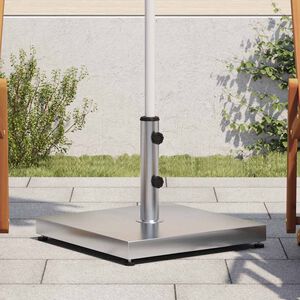 vidaXL Base de parasol pour m&acirc;ts &Oslash;32/38/48 mm 28 kg carr&eacute;