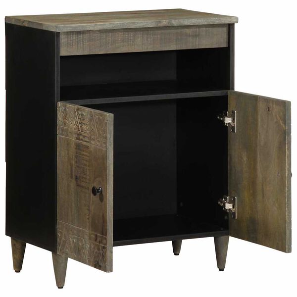 vidaXL Buffet 60x33x75 cm Bois massif de manguier