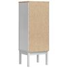 vidaXL Armoire de salle de bain avec tiroir Blanc 35 x 30 x 90 cm