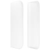 vidaXL T&ecirc;te de lit avec oreilles Blanc 103x16x78/88 cm Similicuir