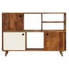 vidaXL Buffet 118x35x70 cm Bois solide de Sesham