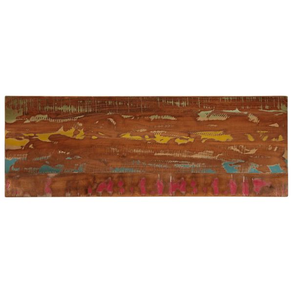 vidaXL Dessus de table 140x60x2,5cm rectangulaire bois massif r&eacute;cup&eacute;r&eacute;