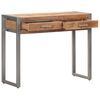 vidaXL Table console 95x35x75 cm Bois de manguier massif