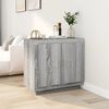 vidaXL Buffet Sonoma gris 80x40x75 cm Bois d'ingénierie