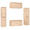 vidaXL Meubles TV 6 pcs Bois massif de pin