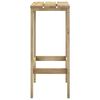 vidaXL Meubles de bar de jardin 3 pcs Bois de pin impr&eacute;gn&eacute;