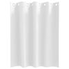 vidaXL Rideaux occultants avec anneaux 2 pcs Blanc pur 140 x 140 cm