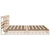 vidaXL Cadre de lit sans matelas 200x200 cm bois massif de pin