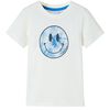 T-shirt pour enfants &eacute;cru 92