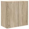 vidaXL Armoire Murale Ch&ecirc;ne Sonoma 59 x 31 x 60 cm Bois d'ing&eacute;nierie