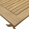 vidaXL Ensemble &agrave; manger de jardin 5 pcs Bois d'acacia solide