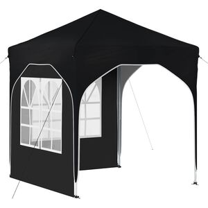 vidaXL Tente de f&ecirc;te pop-up 192 x 192 x 245 cm Anthracite