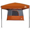 vidaXL Ensemble de Tentes de Camping 2 pcs Orange Taffetas et Tissu