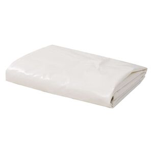 vidaXL Bâche 650 g / m² 5 x 6 m Blanc