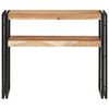 vidaXL Table console 90x30x75 cm Bois d'acacia massif