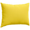 vidaXL Coussins de canap&eacute; 2 pcs Jaune clair 70 x 50 cm tissu
