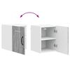 vidaXL Armoire de cuisine 2 pcs Gris Sonoma 30 x 31 x 40 cm
