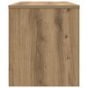 vidaXL Meuble TV Ch&ecirc;ne artisanal 80 x 35 x 40 cm Bois d'ing&eacute;nierie