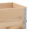 vidaXL Colliers de palette 3 pcs 100x50 cm bois de pin solide