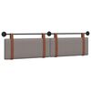 vidaXL T&ecirc;te de lit suspendue Taupe PU antique