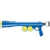 Beeztees Tireur de balles Fetch avec 2 balles de tennis bleu