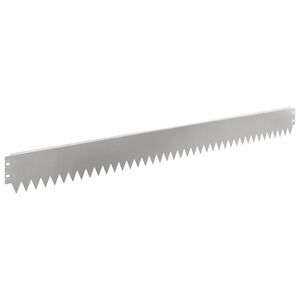 vidaXL Bordure de Pelouse 10 pc 103 x 10 cm Acier Argent&eacute;