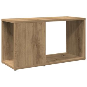 vidaXL Meuble TV ch&ecirc;ne artisanal 60x24x32 cm bois d'ing&eacute;nierie