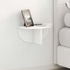 vidaXL &Eacute;tag&egrave;re Murale Blanc 38 x 19 x 19 cm Bois d'ing&eacute;nierie