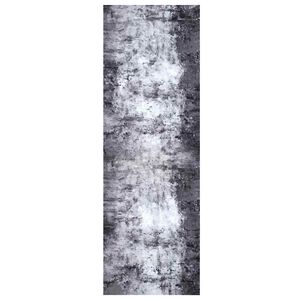 vidaXL Tapis de Cuisine Gris 180 x 60 cm Velours